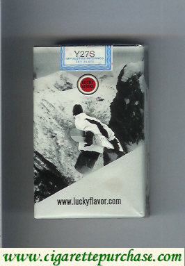 Lucky Strike cigarettes Snowpacks soft box